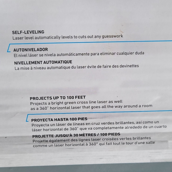 SKIL 360 degree self leveling laser level - Picture 9 of 14